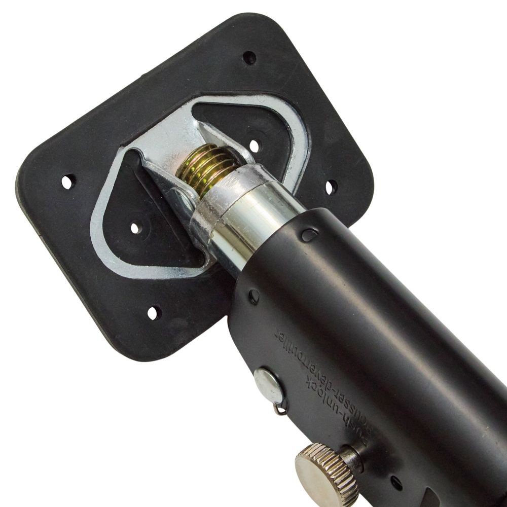 突張り補助棒　　約７５０―１２５０ｍｍ, 黒, 1本入り