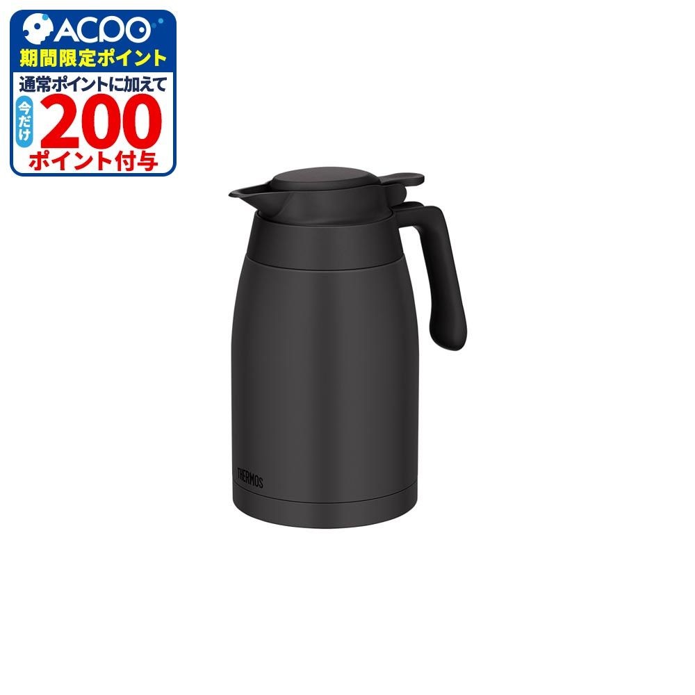 サーモス　ステンレスポット ＴＴＧー１５００ ＤＧＹ, ダークグレー, 1.5L