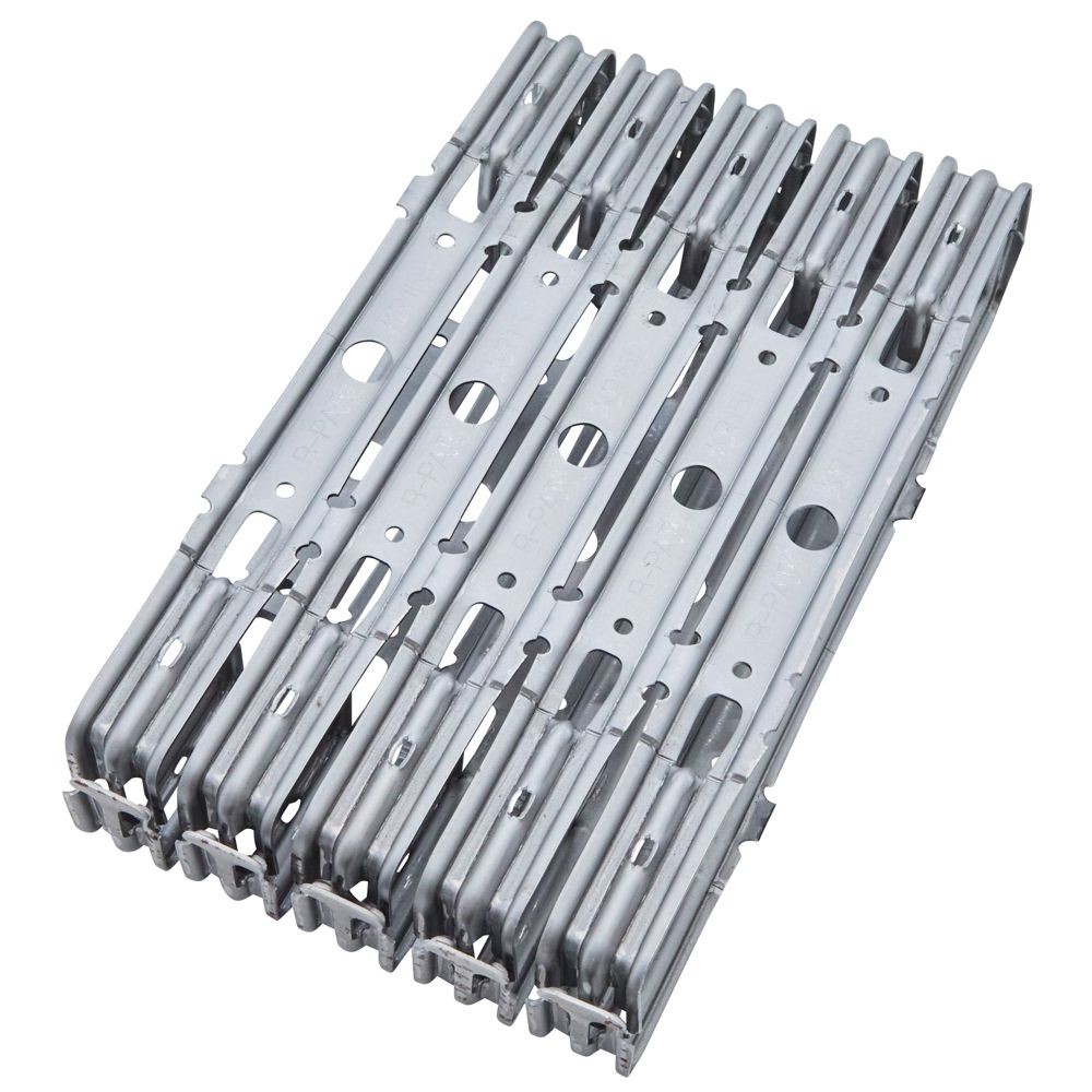 NSP 巾止め金具 50&times;150mm 10個, シルバー, 10個入り