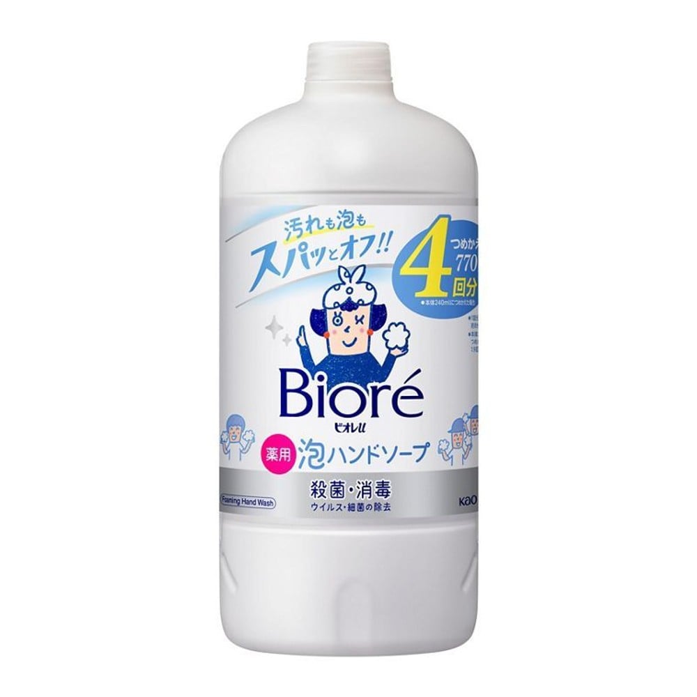 ビオレｕ　泡ハンドソープ　つめかえ用　７７０ｍｌ, マイルドシトラスの香り, 770ml