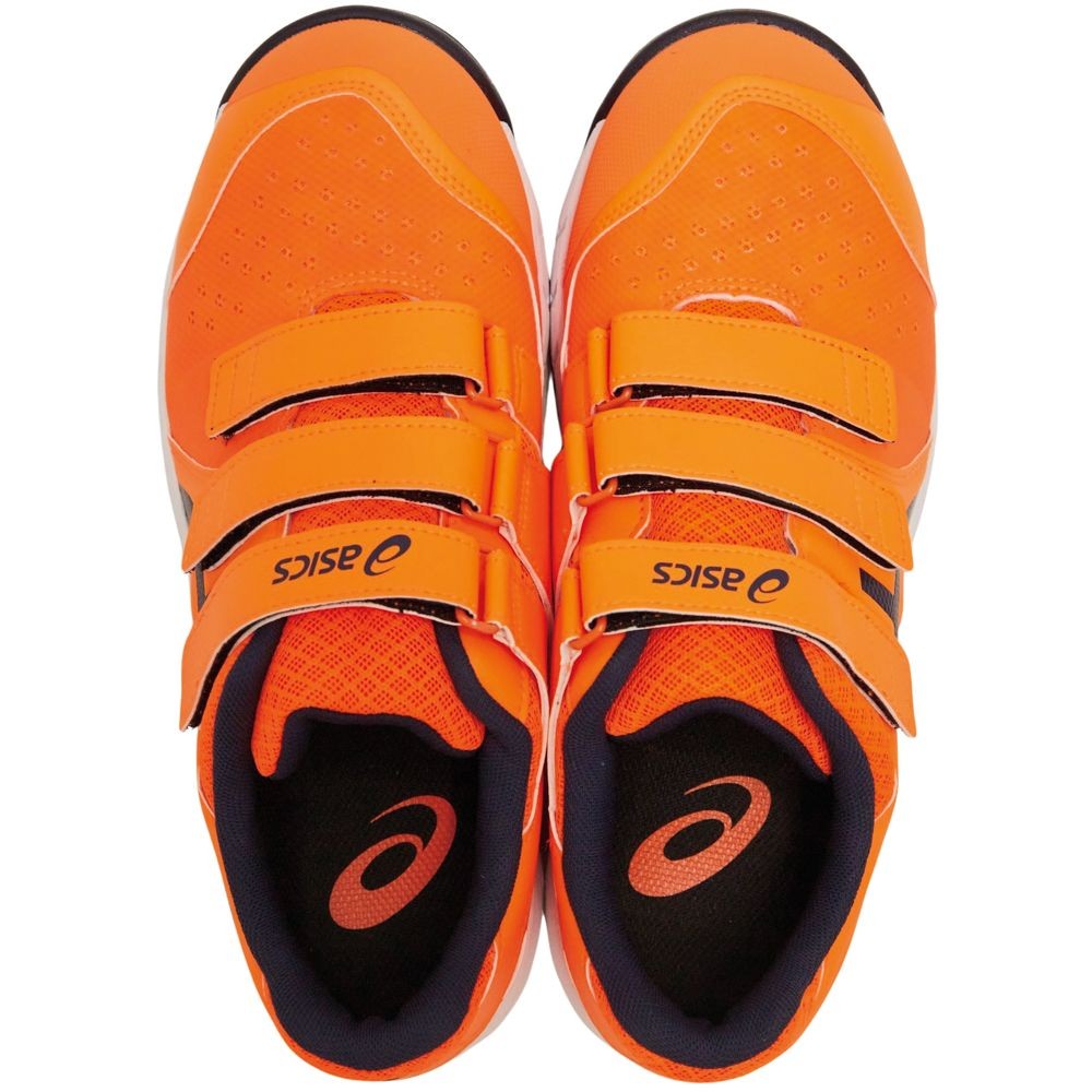 アシックス（ASICS） ウィンジョブCP112 オレンジ×ブラック, オレンジ×ブラック, 25.5cm