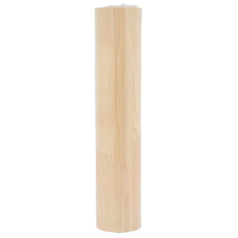 メルクシパイン丸脚　ボルト付　約３３０ｍｍ&times;７０パイ, &Phi;70mm, 330mm