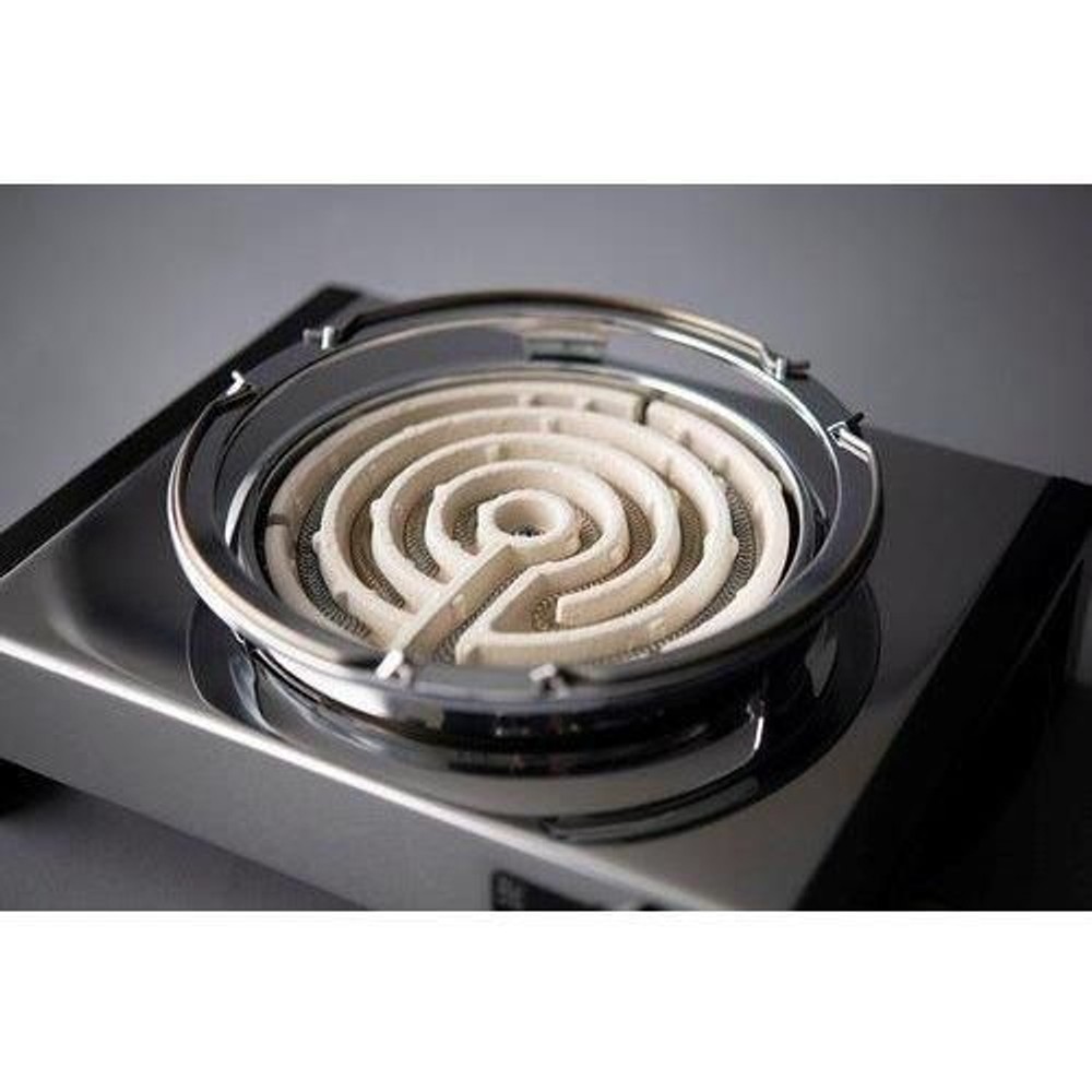 シュアー　電気コンロ　SK‐65V, ステンレス, 幅290&times;奥行220&times;高さ85mm