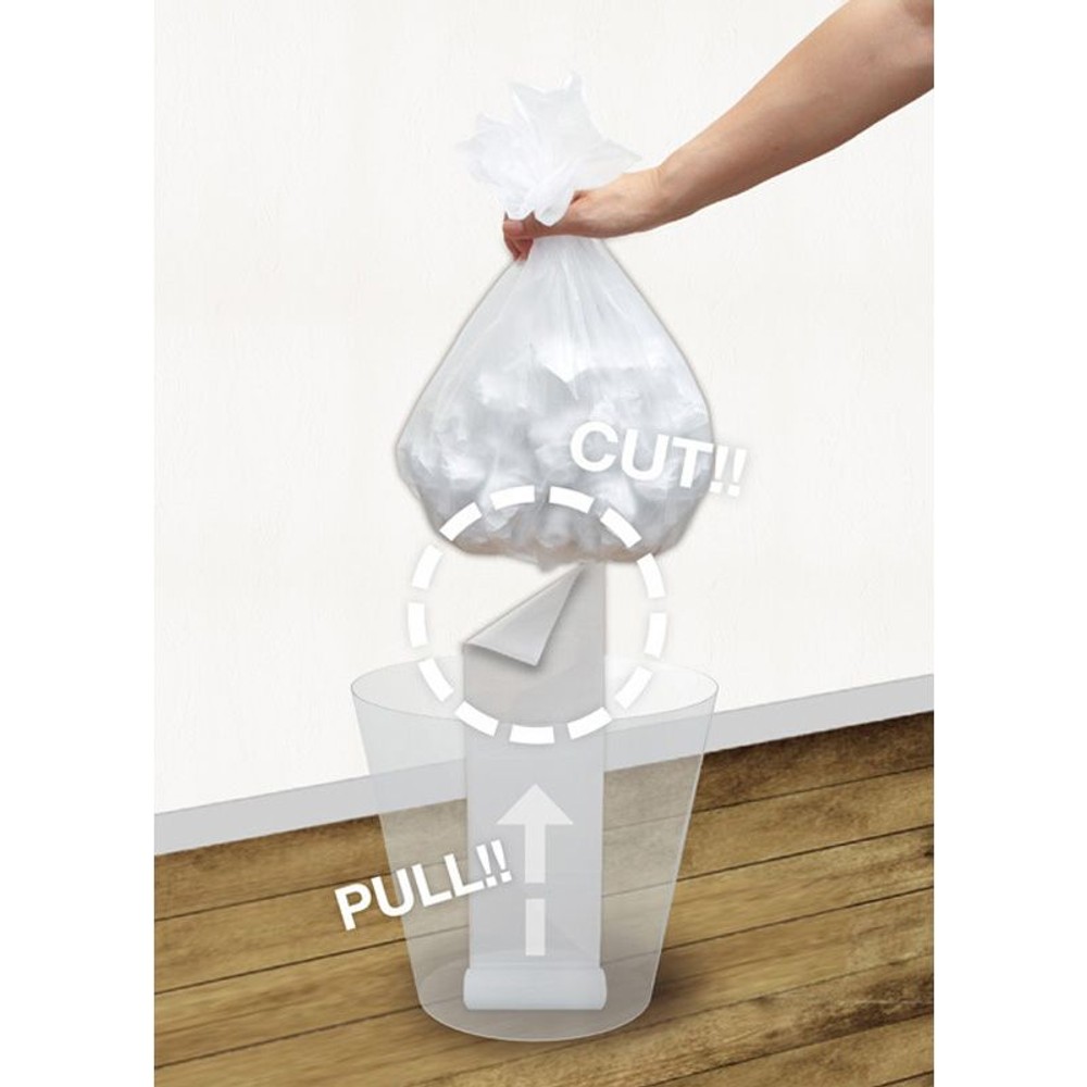 ケミカル　次が使いやすい手さげ袋　半透明, その他カラー１, 10L