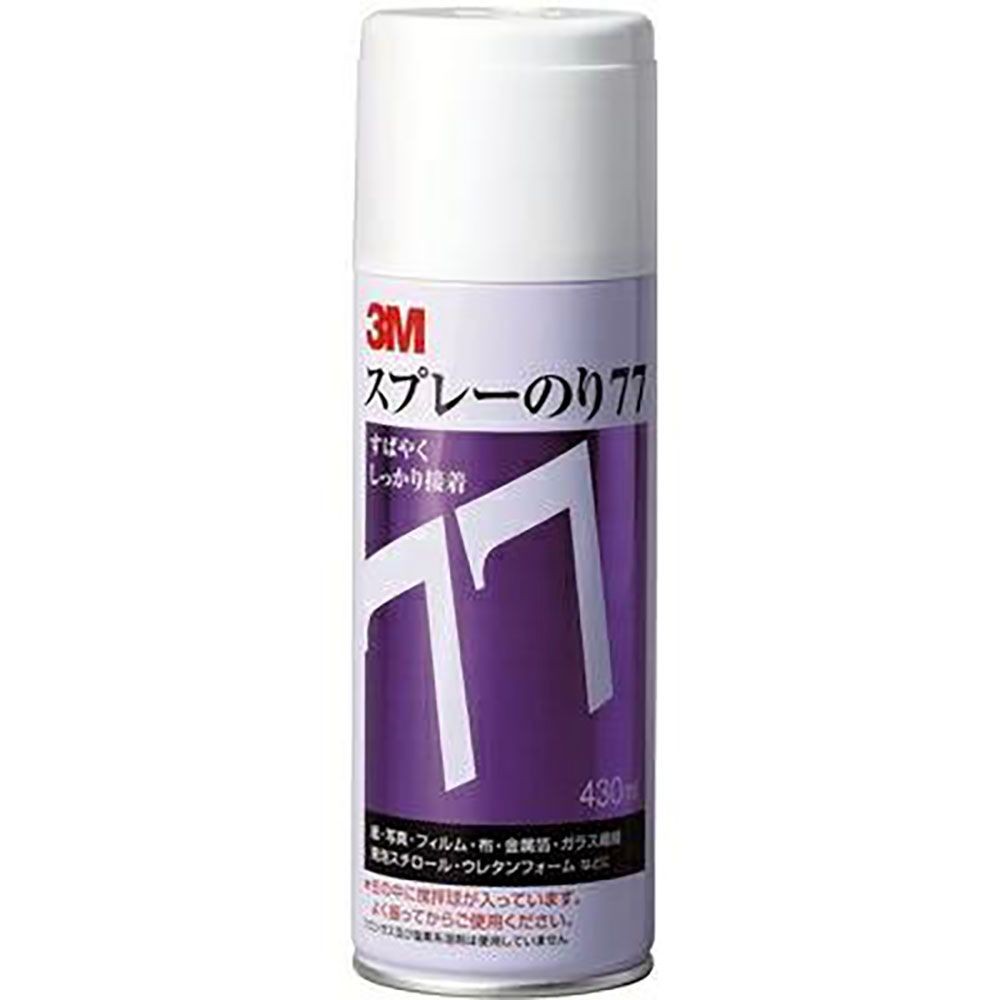 ３Ｍ  スプレーのり  ７７  ４３０ｍｌ, スプレーのり77, 430ml