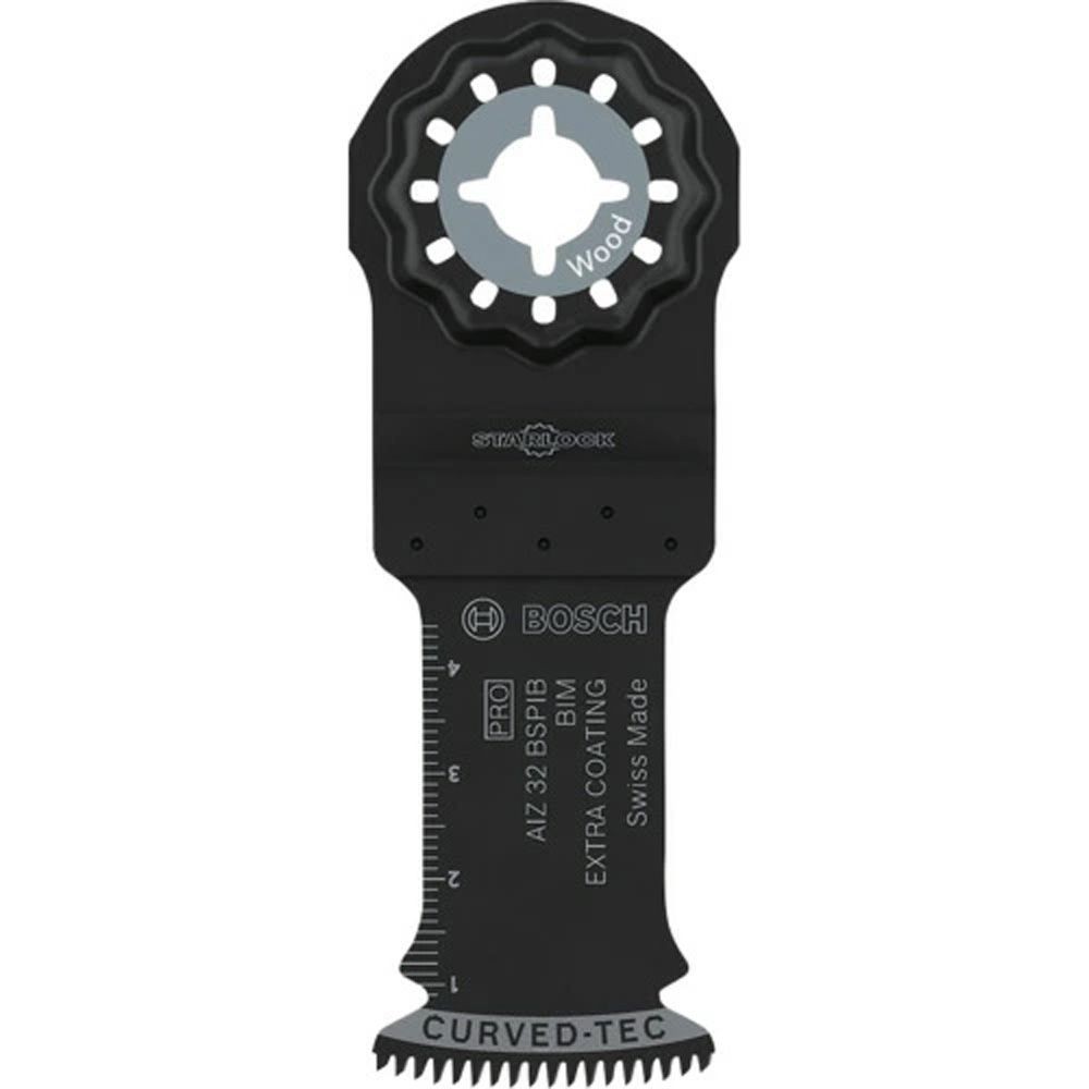 ボッシュ 堅木コンパネ用ブレード AIZ32BSPIB/5, ブラック, 刃幅32mm&times;刃長50mm