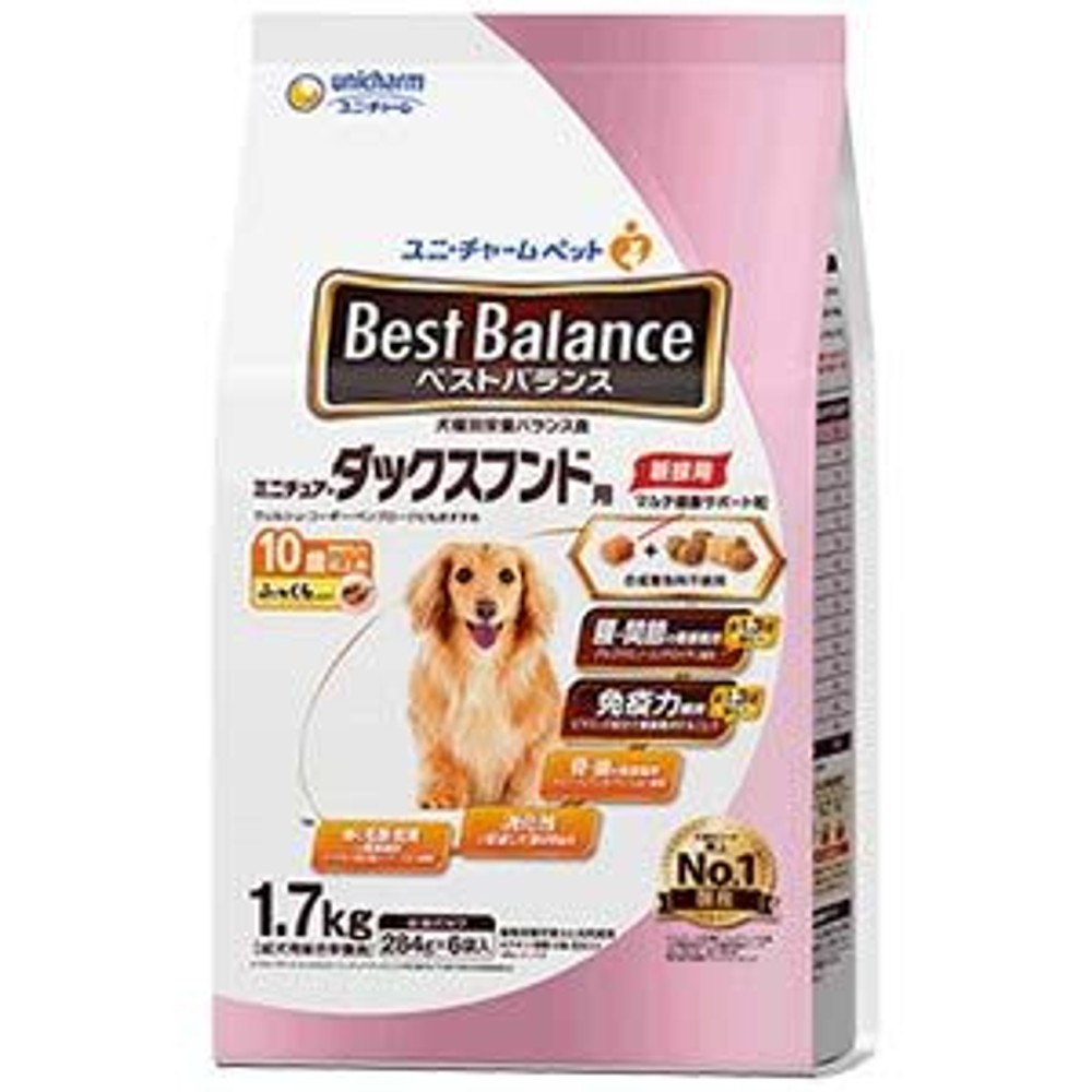 ユニチャーム　ベストバランスふっくらダックス１０歳１．７, -, 1.8kg