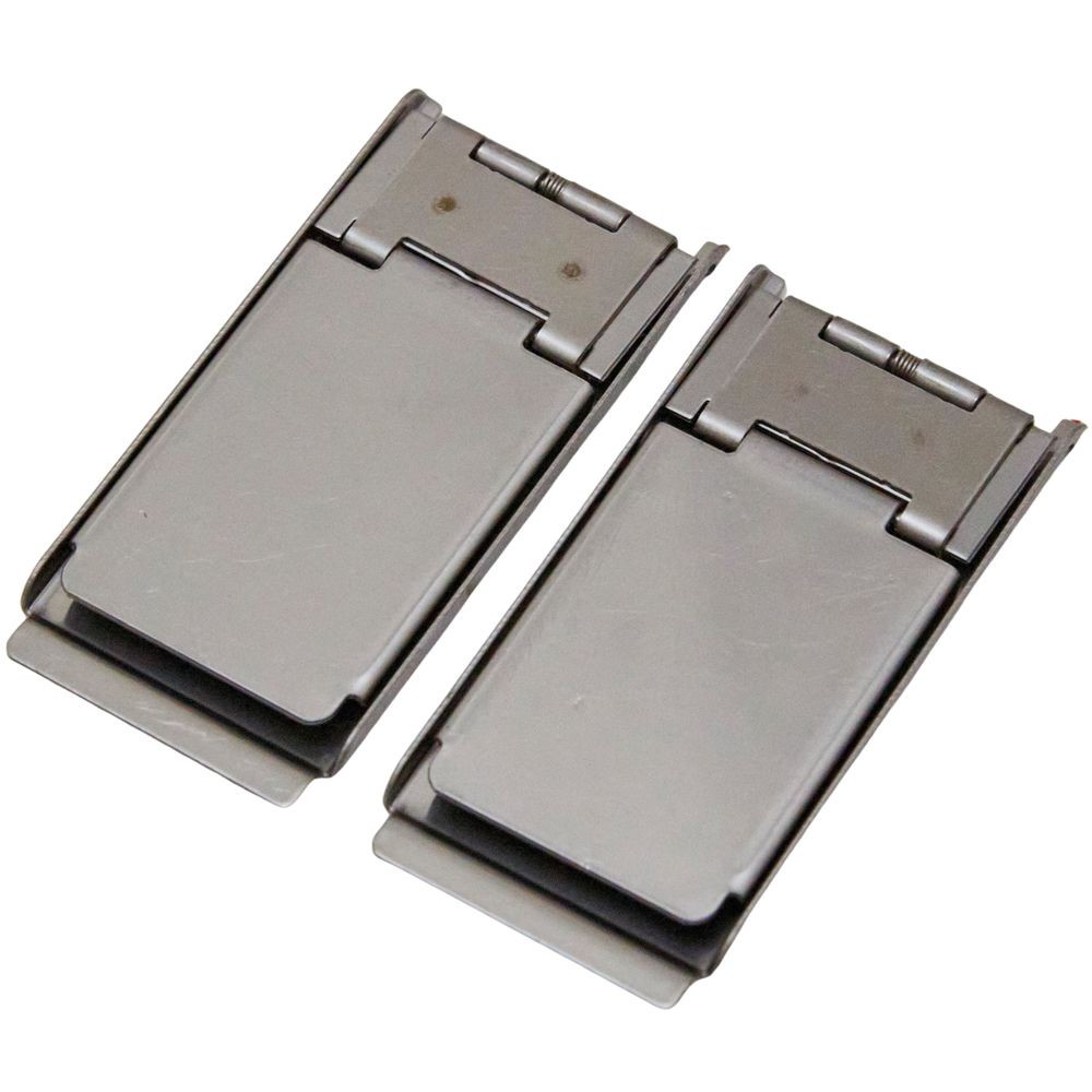 ウィザ WIZ'A サッシ補助錠　２個入り, シルバー, 2個入