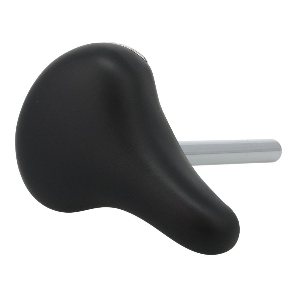 子供車用サドル　ポスト付, グレー, ポスト径25.4mm