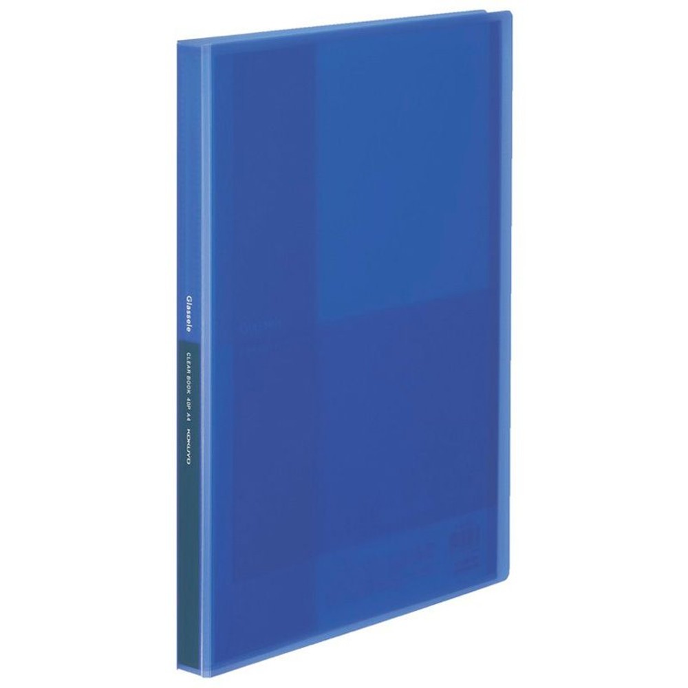  商品名： クリヤーブック　Glassele　A4・40枚, ブラウン, A4縦