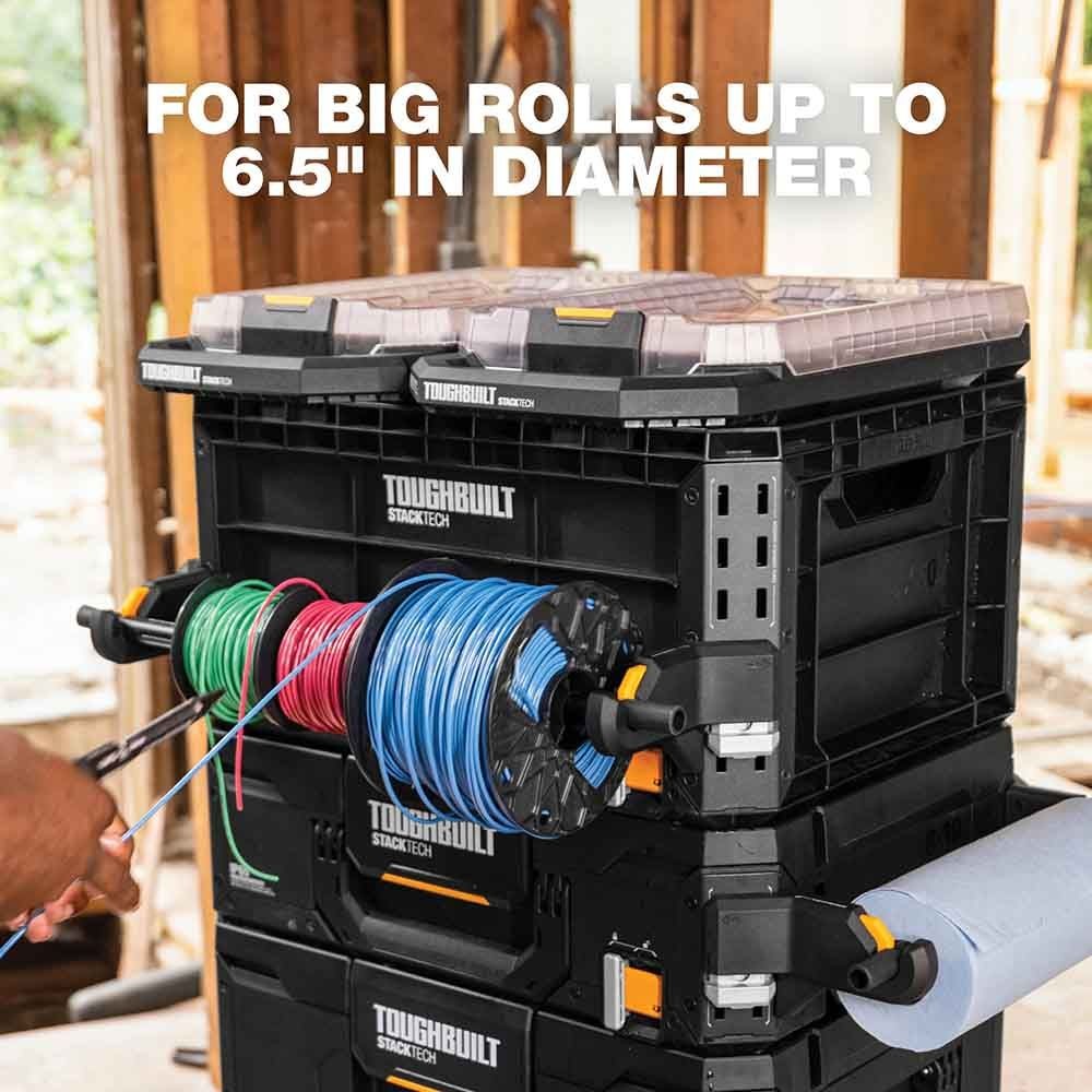 TOUGHBUILT（タフビルト）STACK TECH(スタックテック) 　ロールホルダー, ブラック, TB-B1-A-32