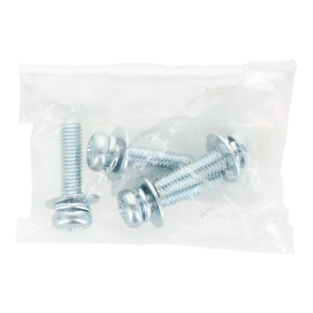 座金組込ねじ　Ｐー３　ユニクロ　Ｍ５&times;２０　４本入, ねじ, M5&times;20