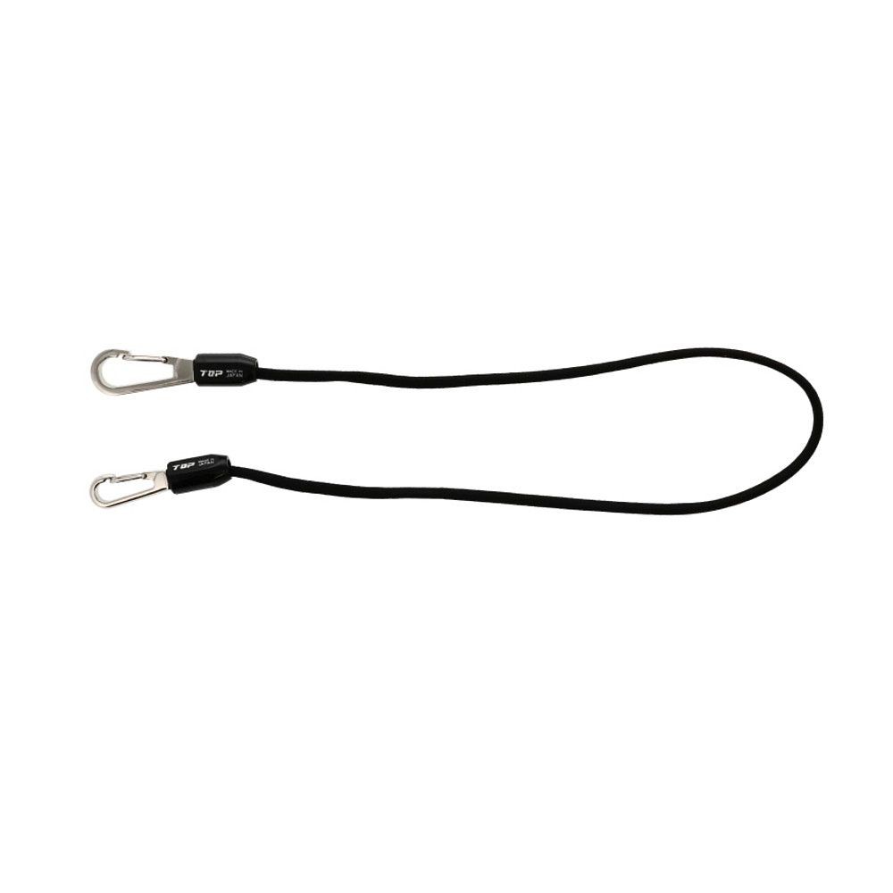 職人作　ハイスリムナス環　ＳＴＨー０３, ブラック, 自然長650mm