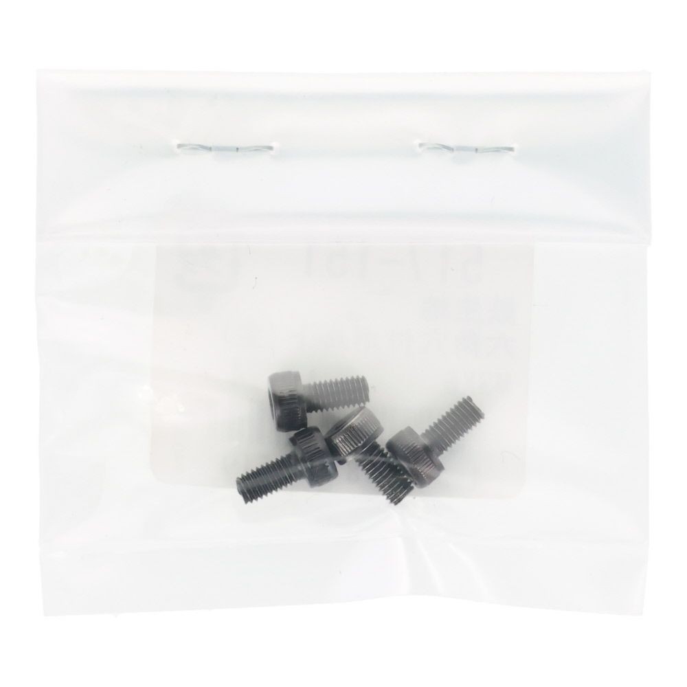 六角穴付ボルト（全）　鉄生地　Ｍ３&times;６　４入, ボルト, M3&times;6