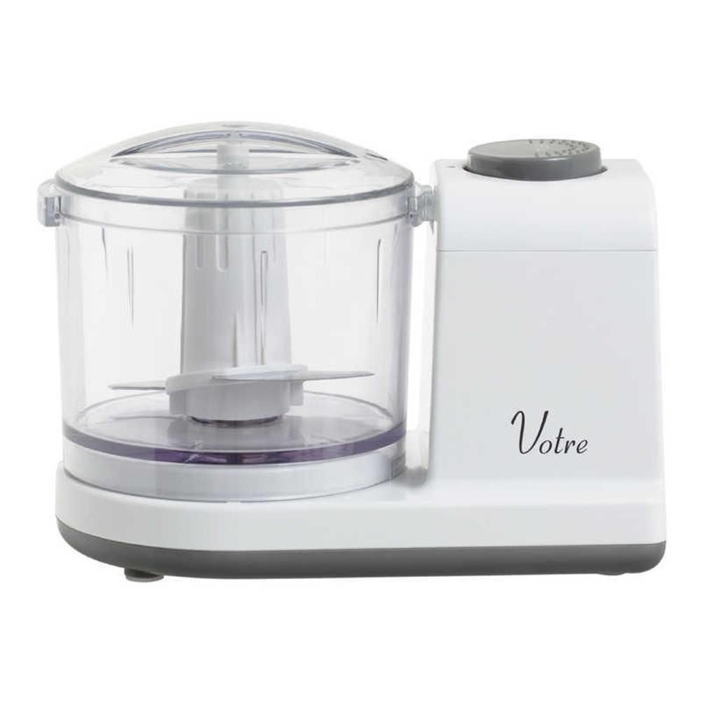 ヤマゼン　フードプロセッサー Votre　YFE-200-W, ホワイト, 約130&times;185&times;105mm