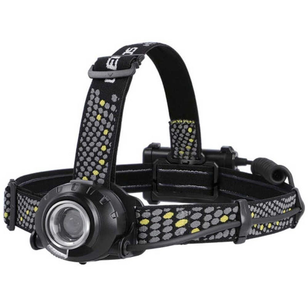 ジェントス LEDハイブリット式ヘッドライト ＨＷ‐Ｋ333HD, ブラック, 幅73.1mm&times;奥行38.8mm&times;高さ52.8mm