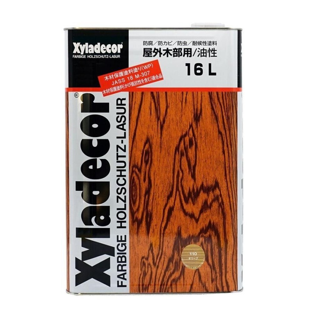 キシラデコール　１６Ｌ　オリーブ, オリーブ, 16L