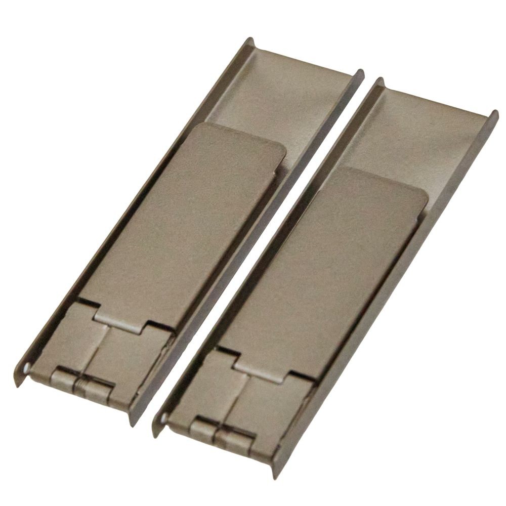 ウィザ WIZ'A サッシ補助錠スリム　２個入, シルバー, 2個入