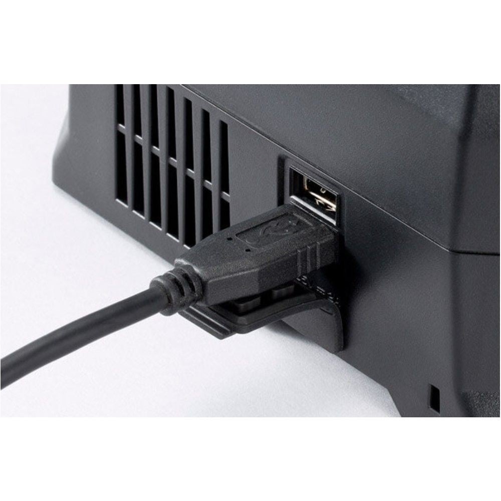 HiKOKI ハイコーキ マルチポート充電器 UC18YTSL (S) ※スライド式10.8V・14.4V・18V・マルチボルト対応, ブラック, 充電器