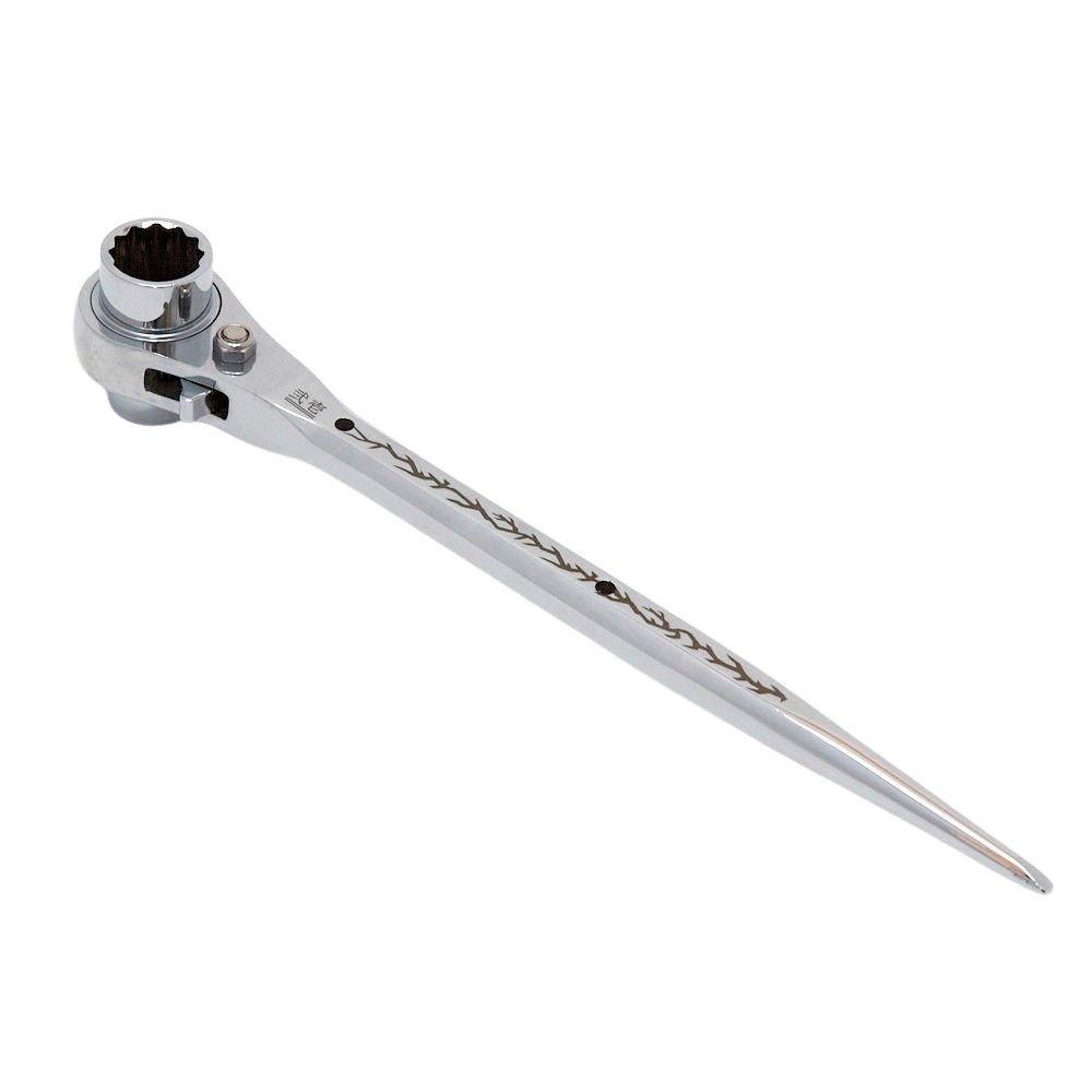MUSTTOOL ラチェットレンチ ストレートシノ付 RW-1721SD, -, -