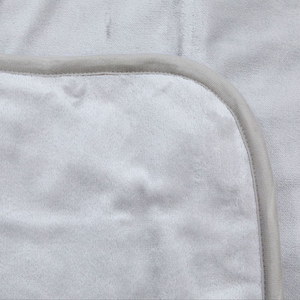 WIZ'A　ウィザ　電気掛敷毛布フランネル　ＡＬＢ５５１ＲーＨＳ, グレー, 188×130cm