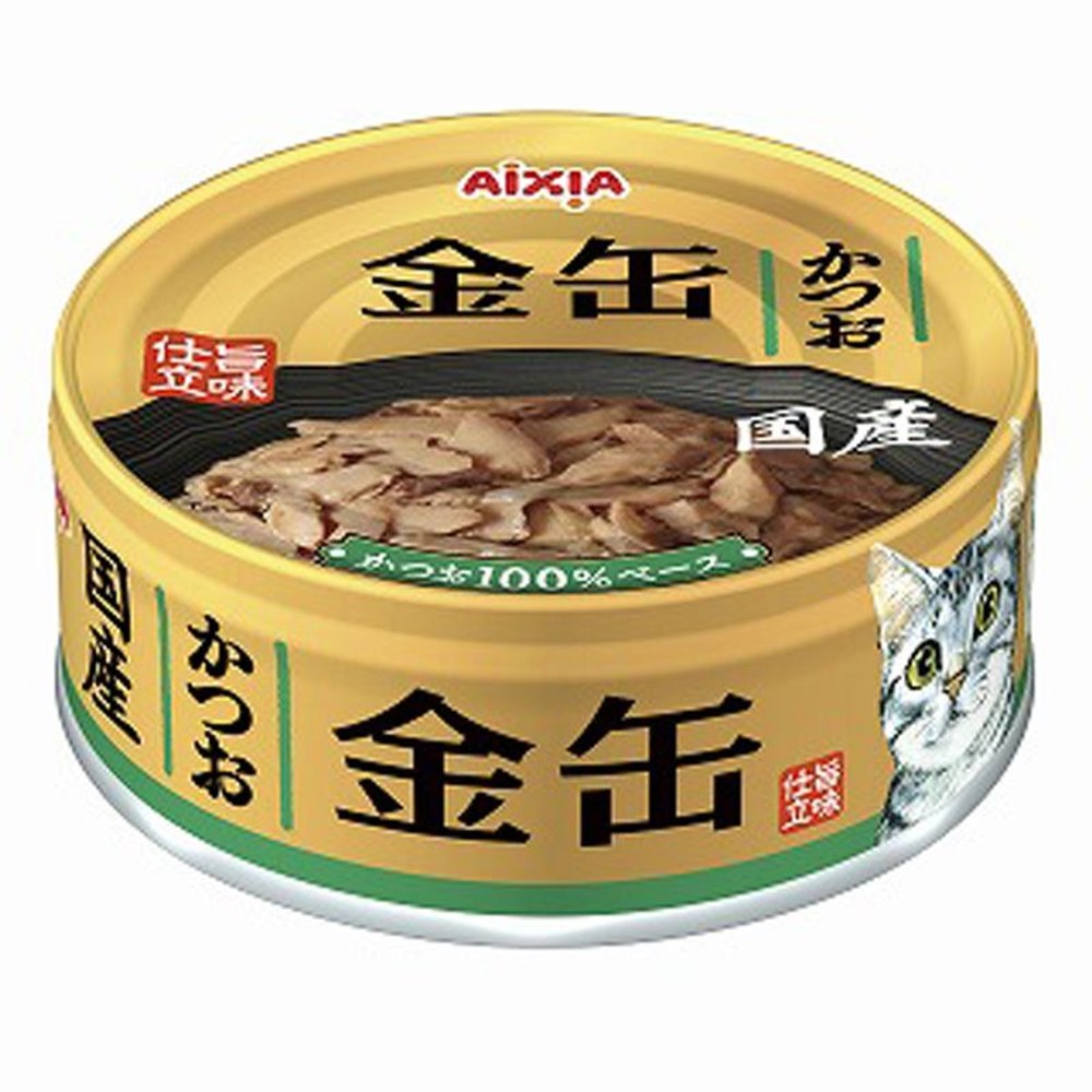 アイシア　金缶　かつお　70ｇ, かつお, 70g
