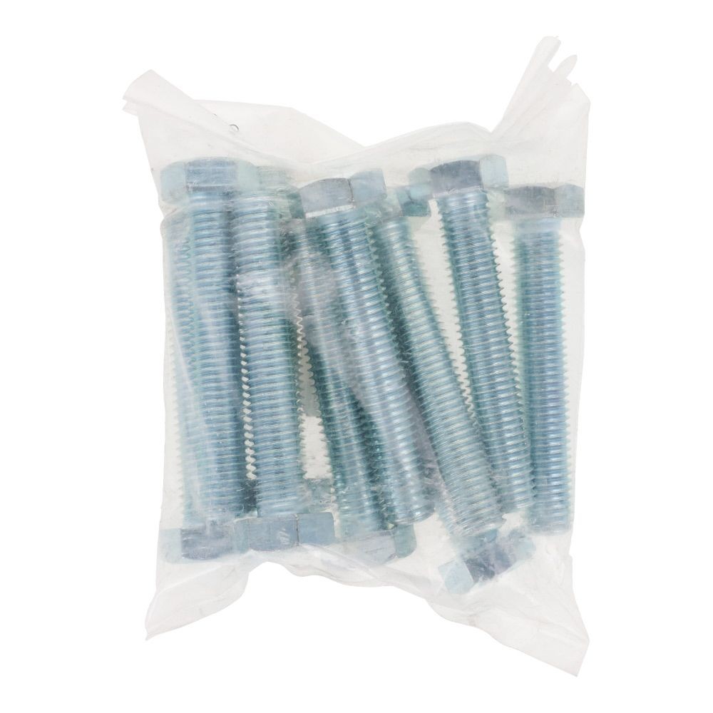 ユニクロ　六角ボルト　Ｍ１４&times;８０　１０入, ボルト, 10個入り