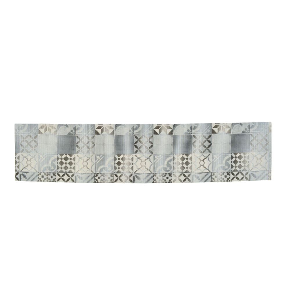 インテリアマット　タイル　５０Ｘ２４０ＣＭ, グレー, 50×240cm