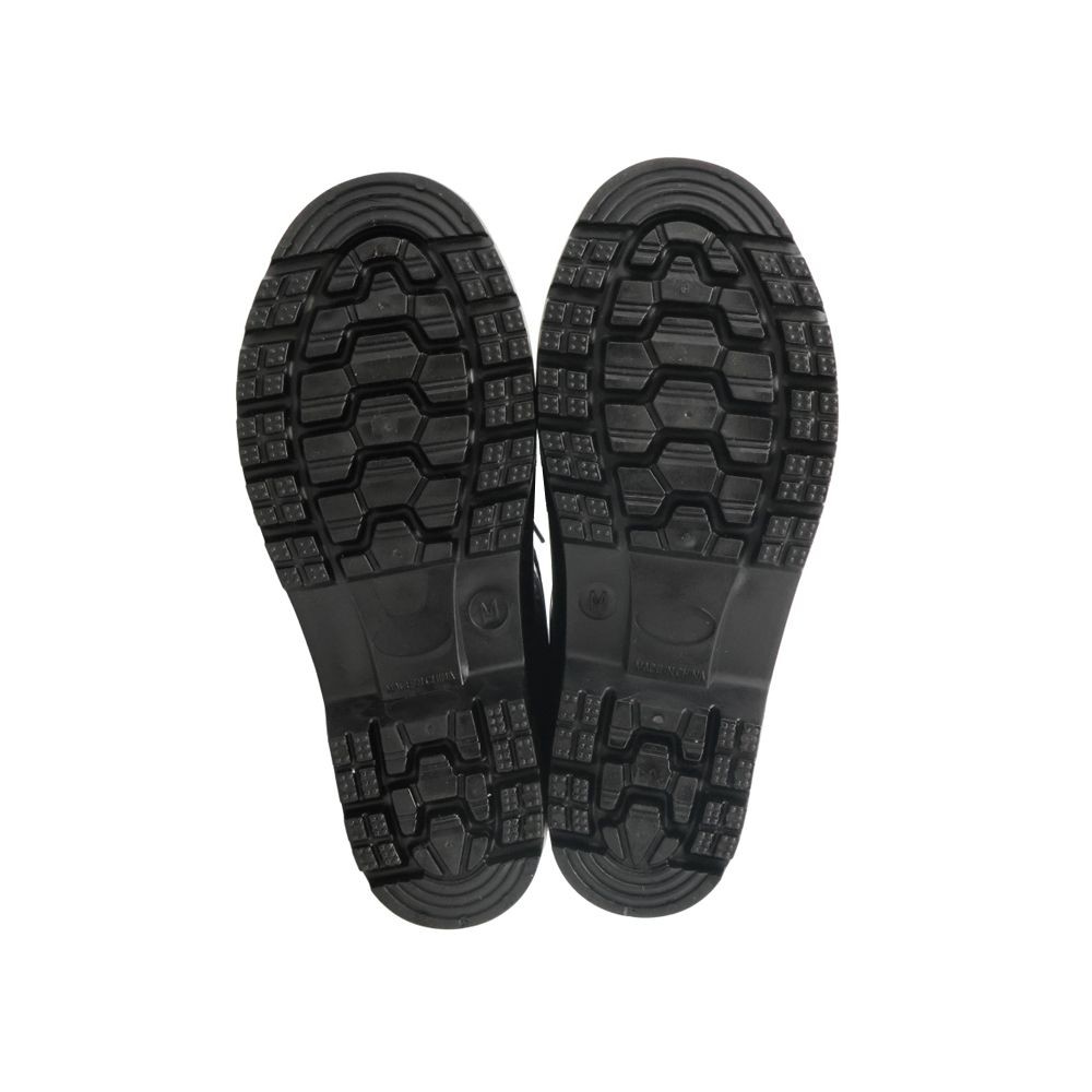 鉄先芯入りショートセーフティブーツＰＶＣーＳ３, 黒, Mサイズ