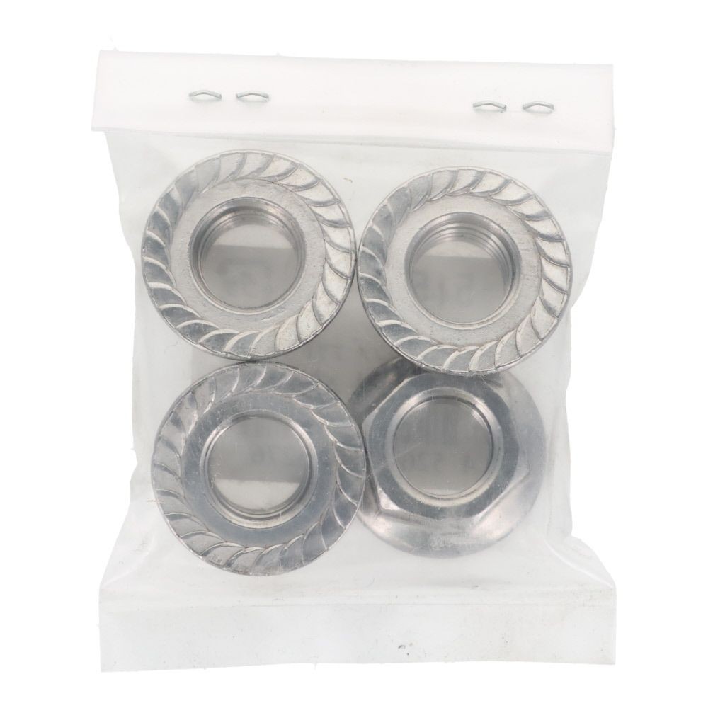 ＯＨＳＡＴＯ　ステン　フランジナット　セレート付　Ｍ１２&times;２５, ステンレス, M12&times;24