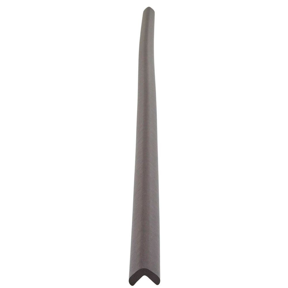 安心クッション　Ｌ字型　９０ｃｍ　細, ブラウン, 90cm