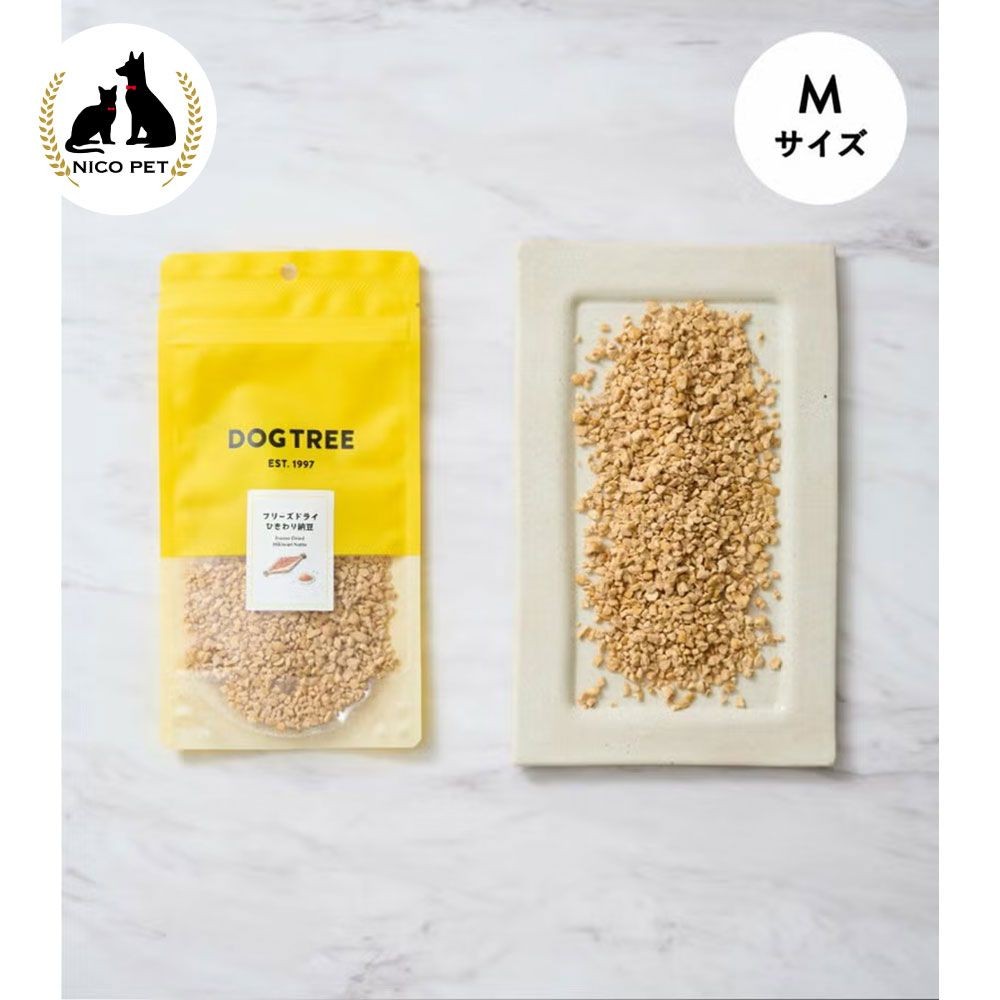 ドッグツリー フリーズドライひきわり納豆 M 25g, ひきわり納豆, 25g