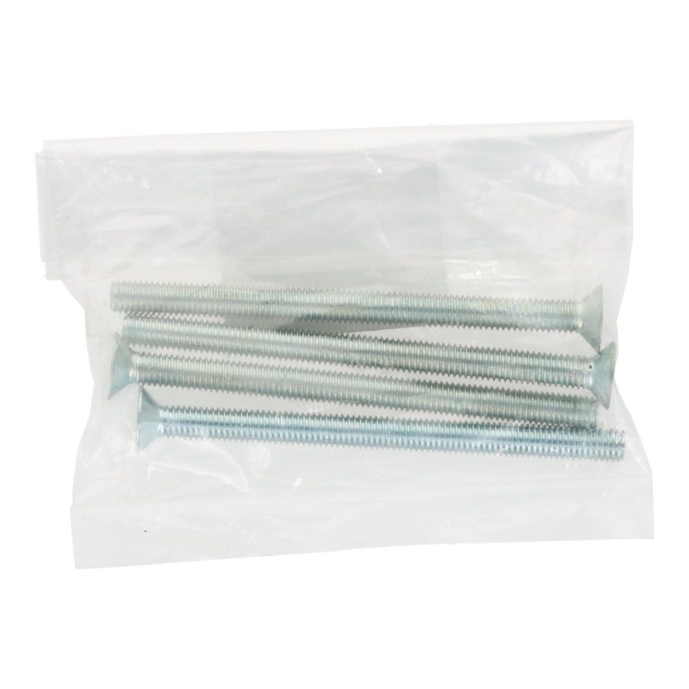 小ねじ　皿　ユニクロ　Ｍ５&times;７０ｍｍ　４本入, シルバー, M5&times;70mm