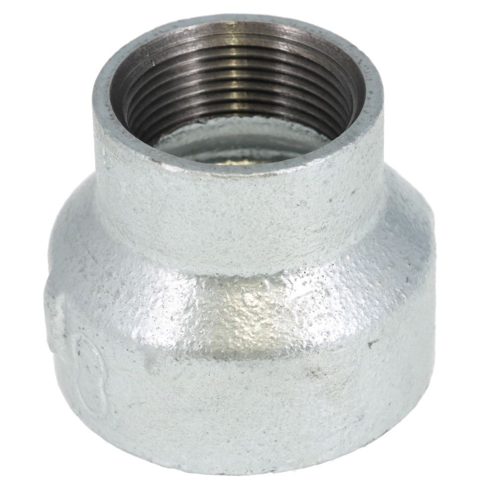 鋼管継手　異径ソケット　ＲＳ　２×１　１/４, シルバー, RS2×1 1/4