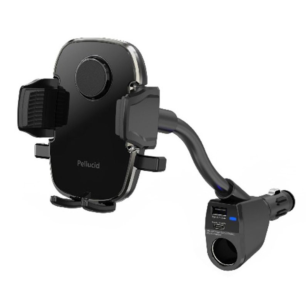 ＰＬ　ワンタッチホルダーフレキ, ブラック, 1個