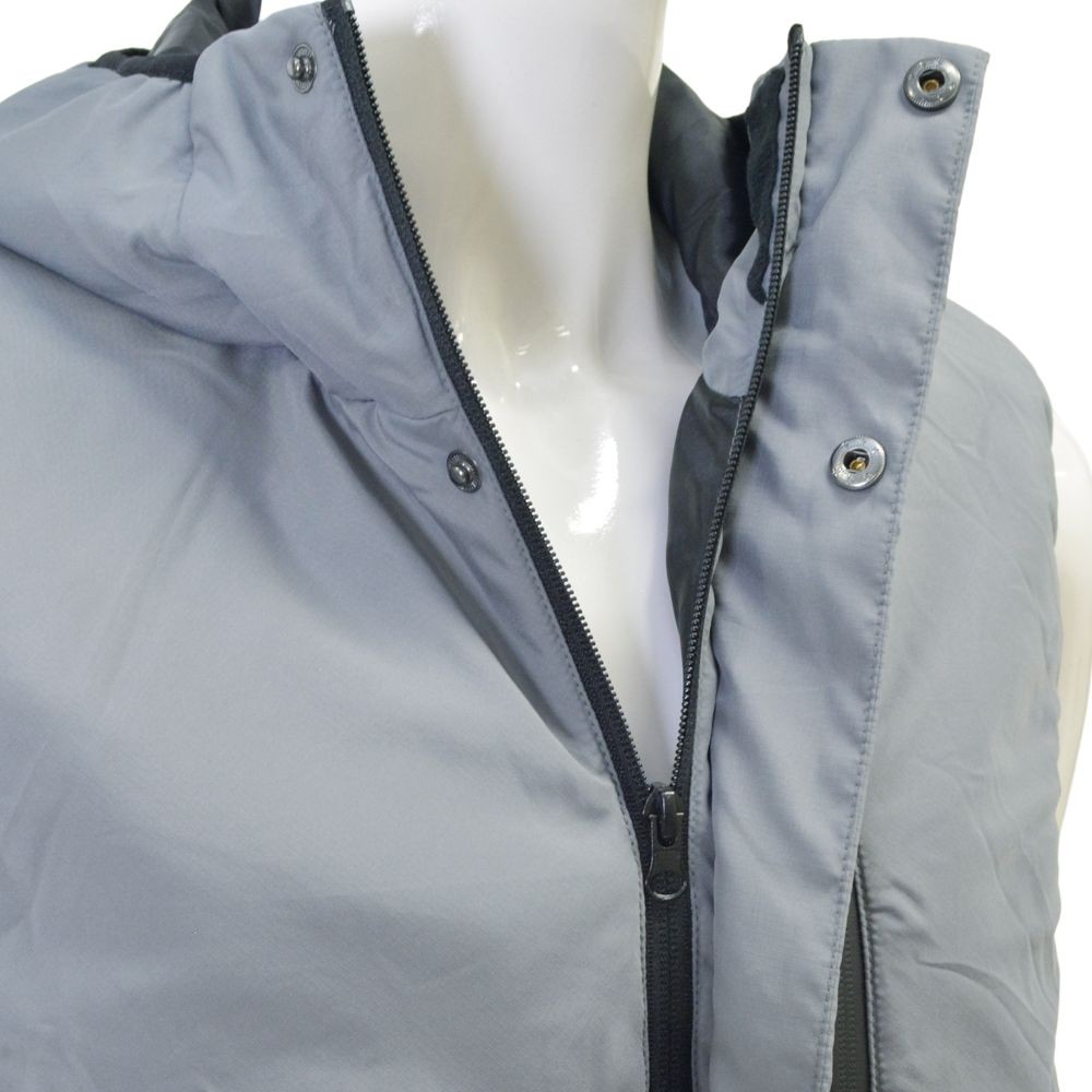 ThermaX HOODED VEST グレー, グレー, Mサイズ