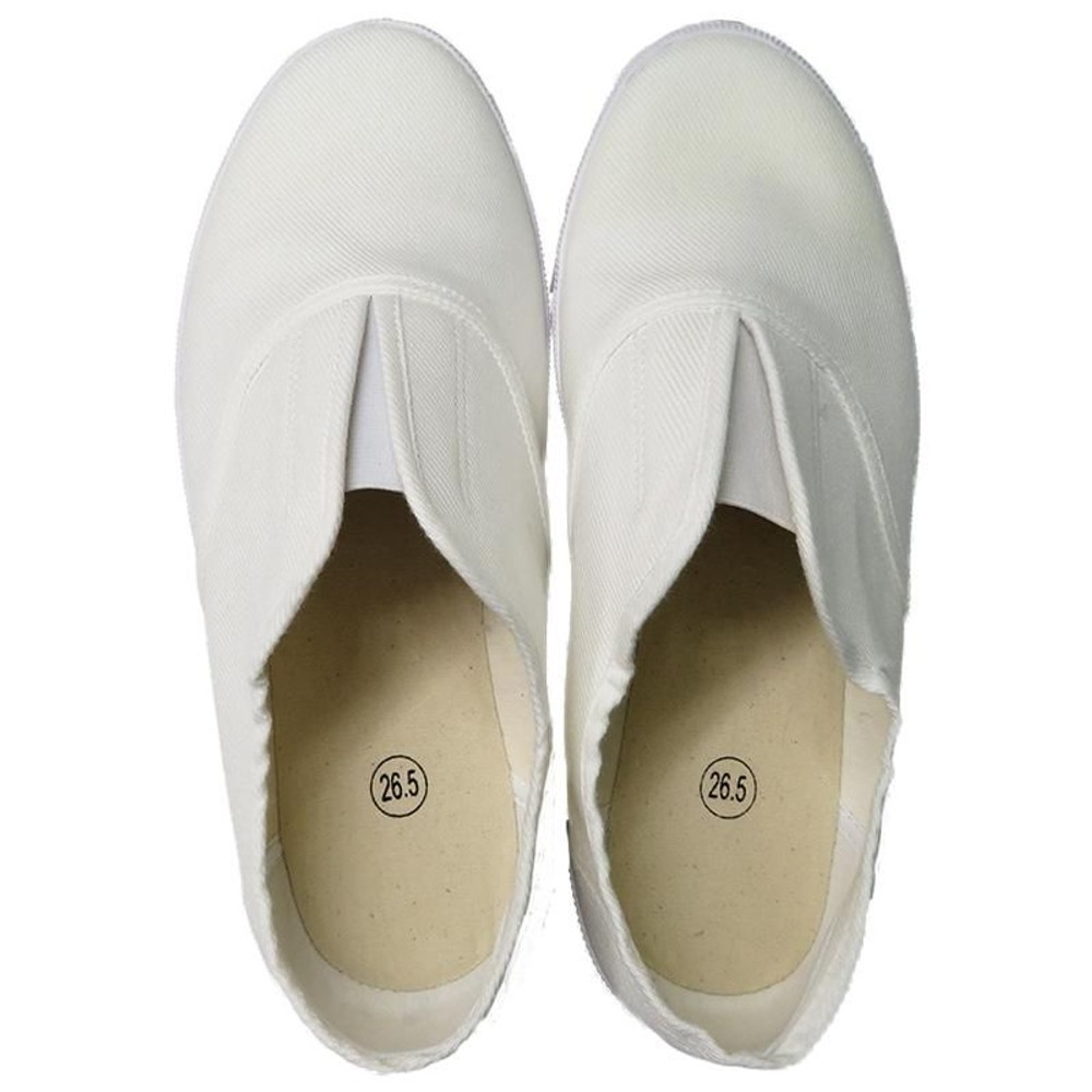 足袋タイプ作業靴 白, ホワイト（24.5）, 24.5cm