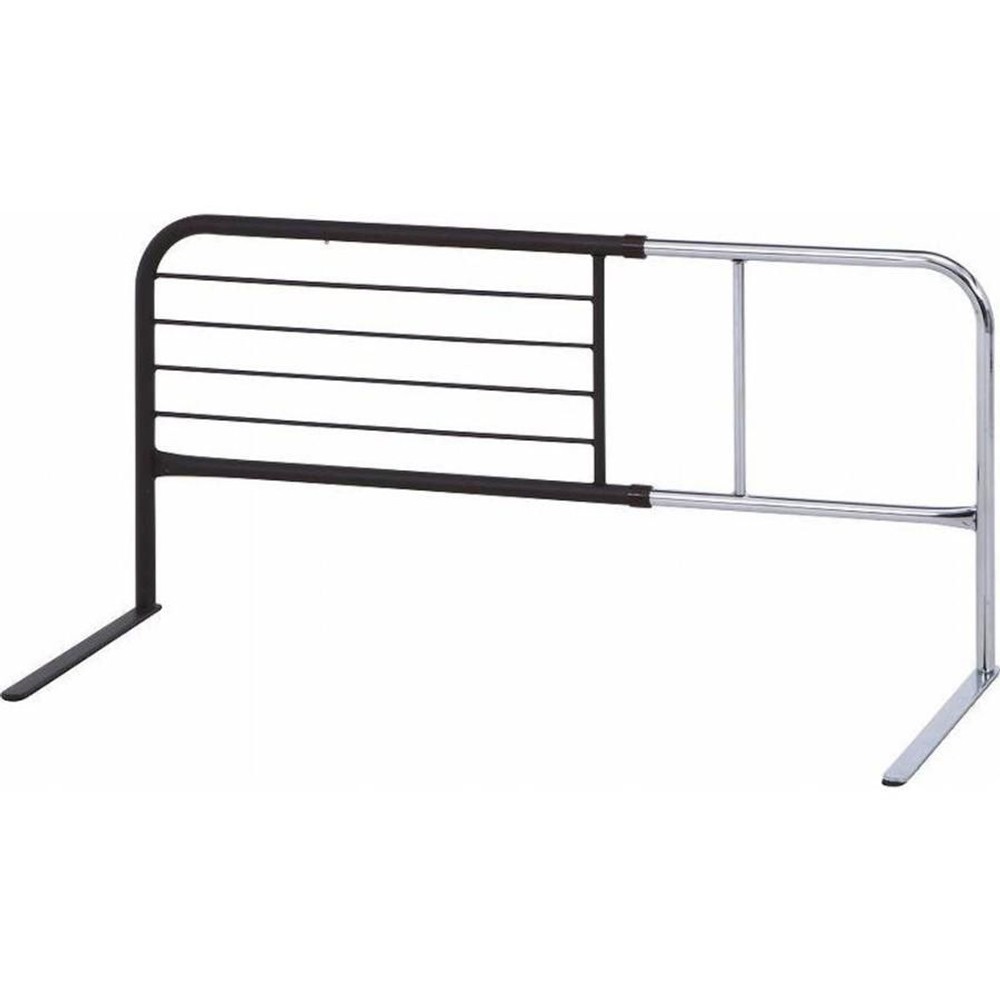 不二貿易  スライドベッドガード（横伸縮）ハイＷＨ 【メーカー直送・代引不可】, ブラウン, 12849