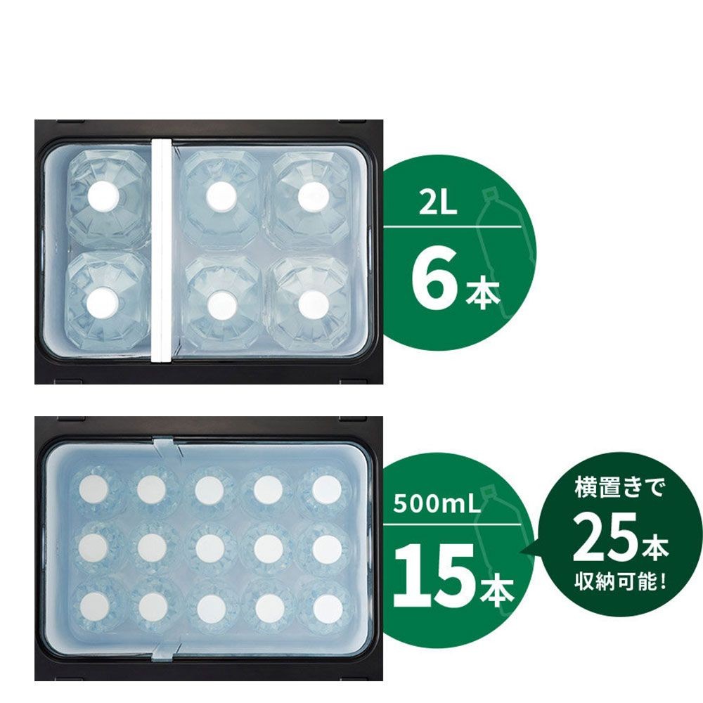 【数量限定】電池２個付 ハイコーキ HiKOKI 18Ｖコードレス 冷温庫 25L UL18DBA(WMGZ) 蓄電池セット＋進呈品 蓄電池付, フォレストグリーン, 25L