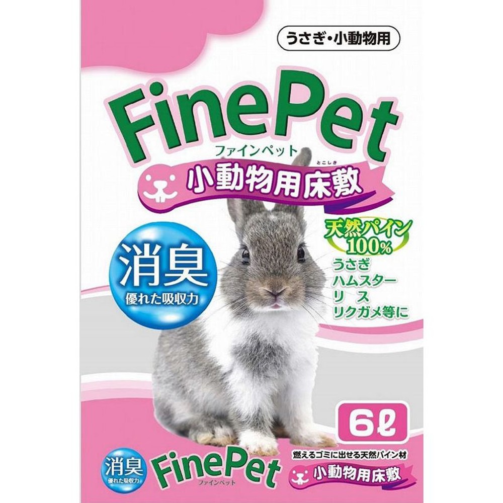 常陸化工　ファインペット　小動物用床敷　６Ｌ, -, -