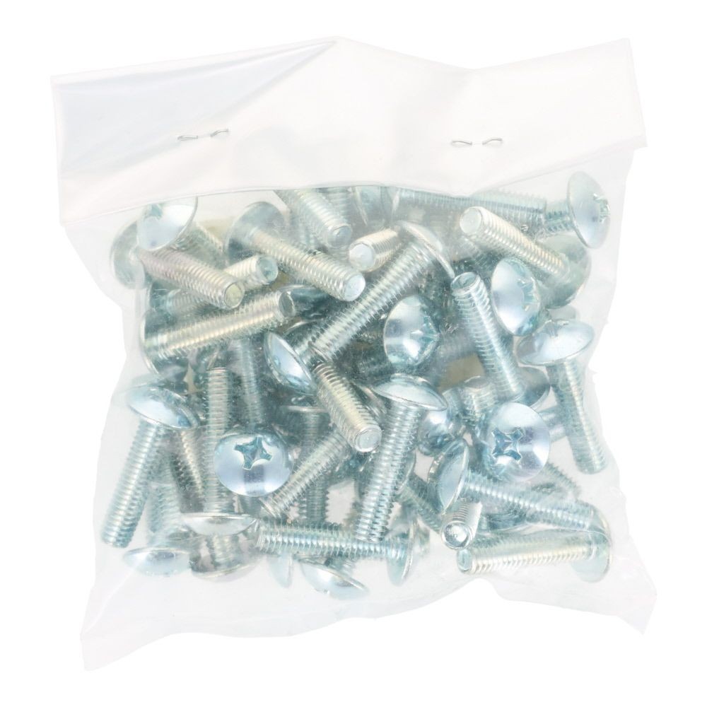 ユニクロ　小ねじ　トラス　Ｍ６&times;２５　５０個入り, 小ねじ, M6&times;25