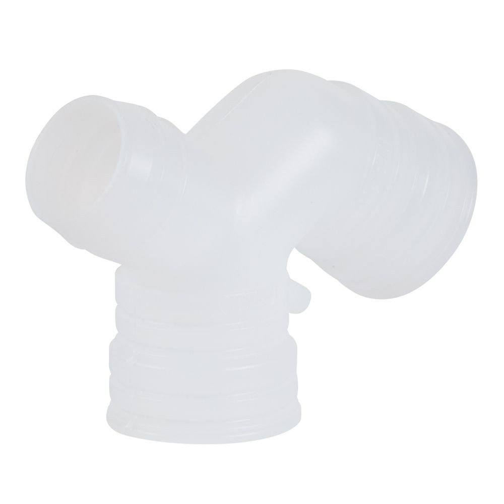 屋外用ドレンホース用 ドレンホース用分岐ジョイント DY-1416, ブラック, DY-1416