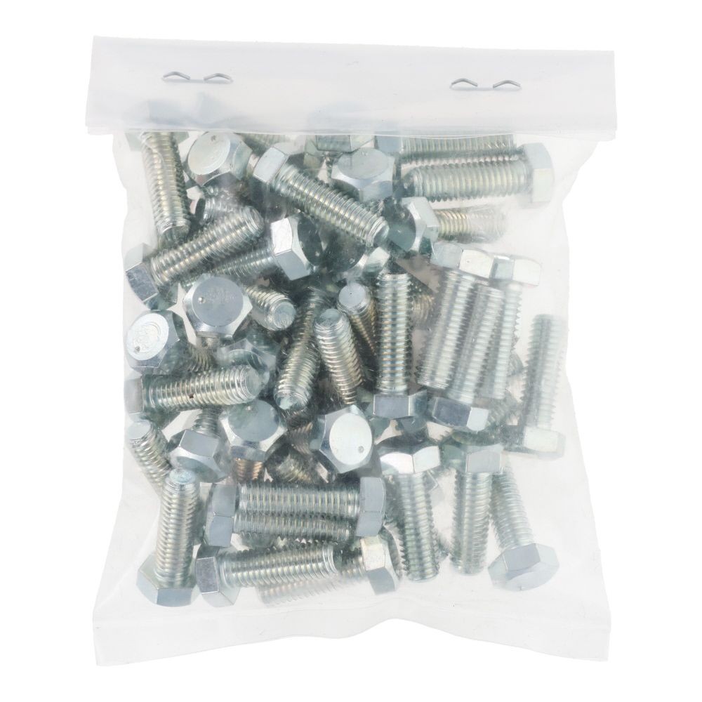 ユニクロ　六角ボルト　Ｍ５&times;１５　５０入, ボルト, 50個入り