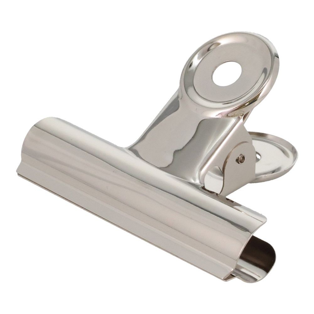 ベロス　目玉クリップ　シルバー, シルバー, 超特大