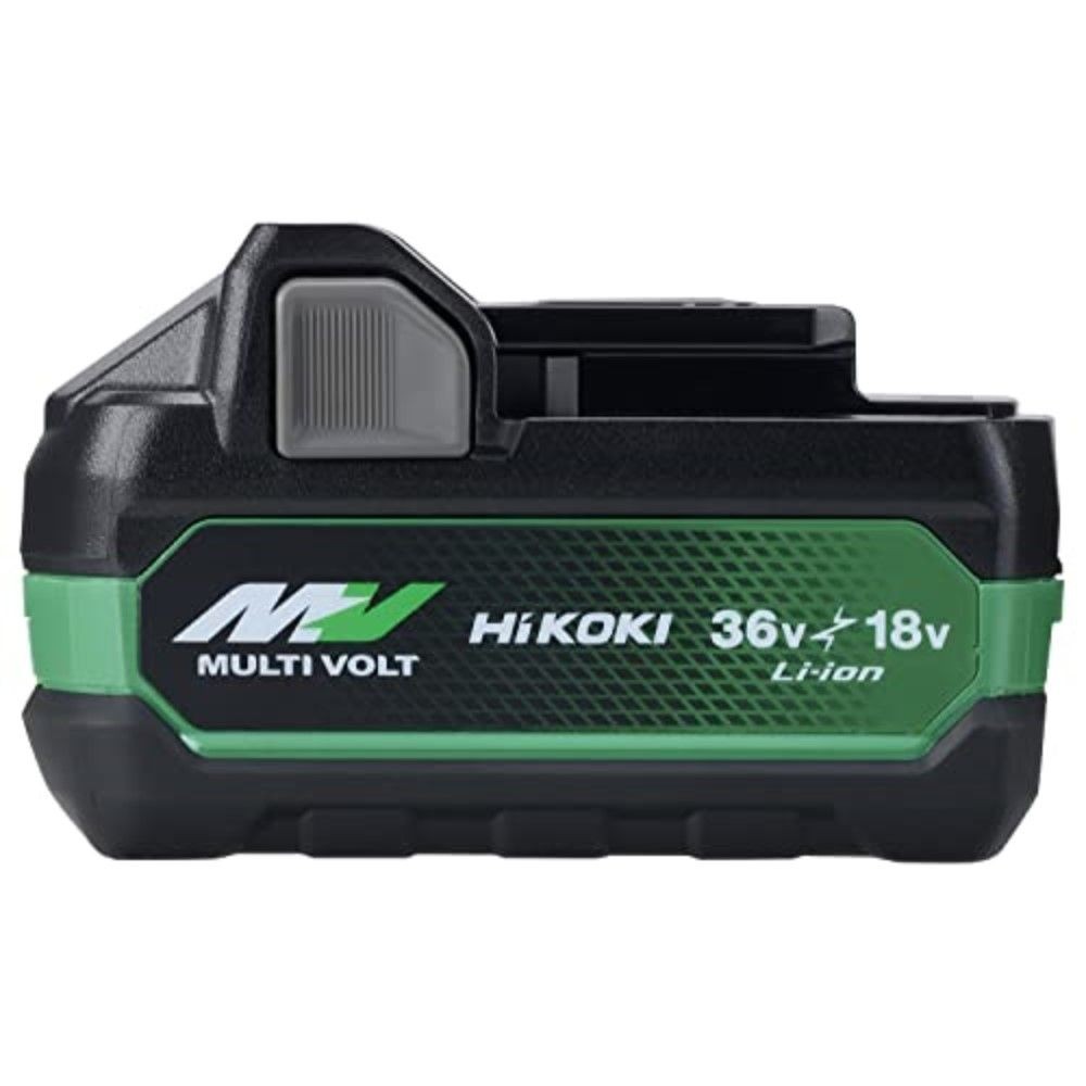 HiKOKI ハイコーキ マルチボルトリチウムイオン蓄電池 BSL36A18X 36V2.5Ah・18V5.0Ah, ブラック/グリーン, マルチボルトリチウムイオン蓄電池