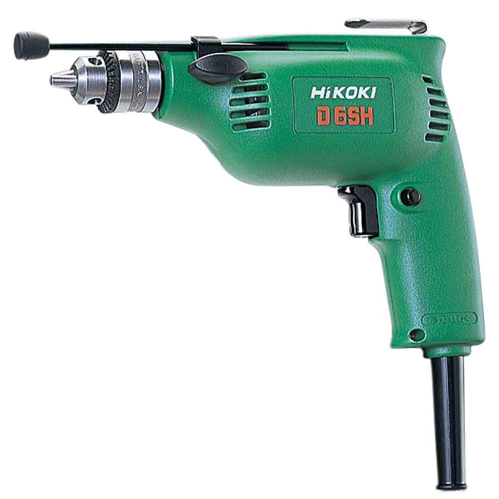 ハイコーキ　HiKOKI 電気ドリル D6SH 100V, グリーン, D6SH 100V