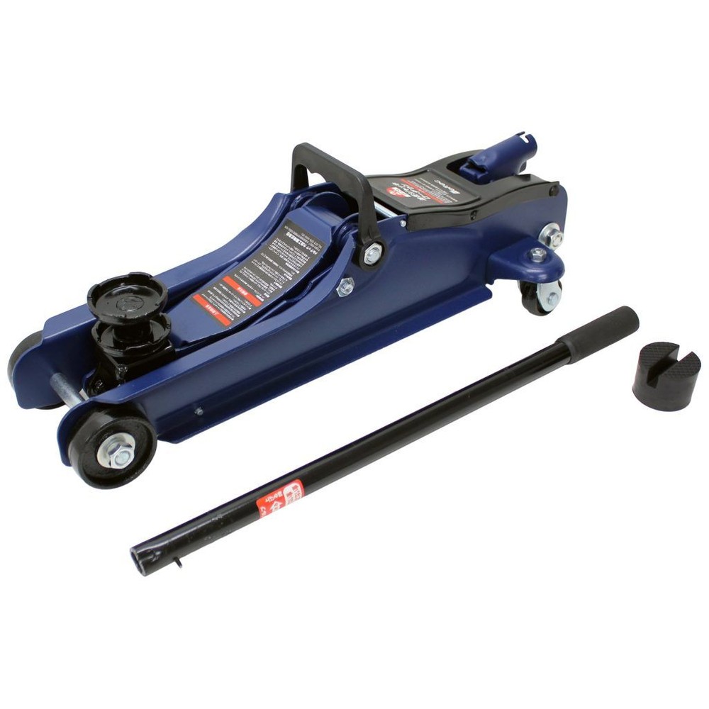 2ｔ油圧ジャッキ ローダウン FA-24, ブルー, 2T(最大揚程質量)