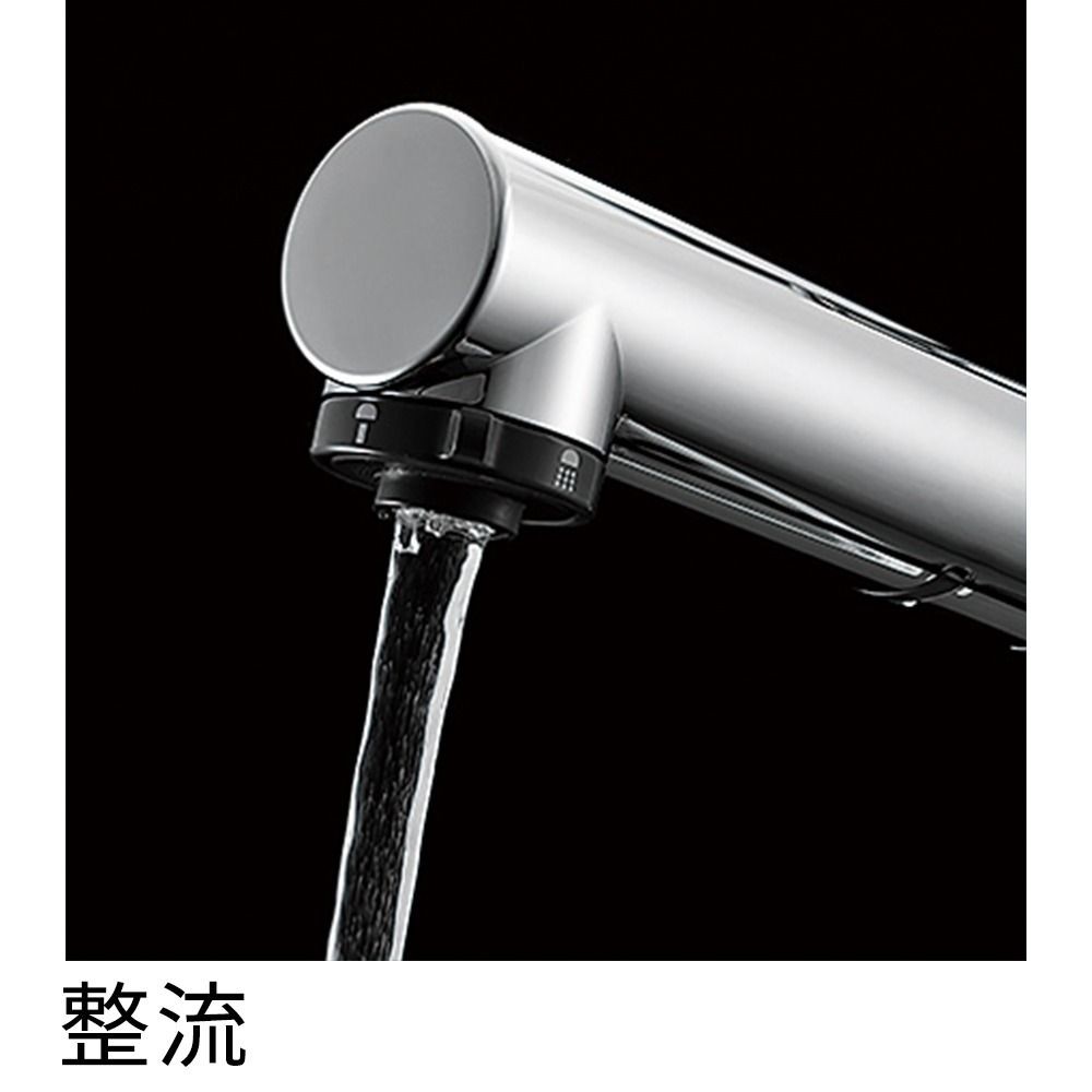 SANEI シングルスプレー混合栓 K37531JV-13, シルバー, K37531JV-13