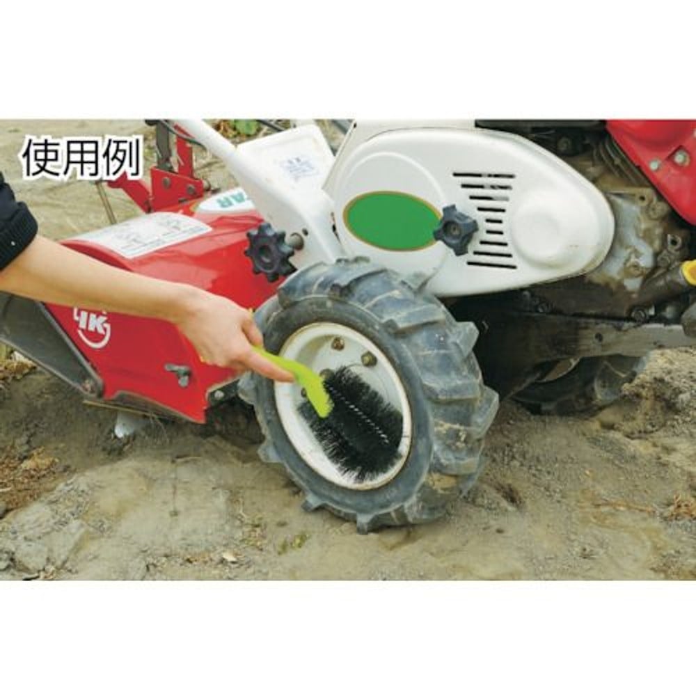 アズマ　角洗いハードブラシ　大, グリーン, 大