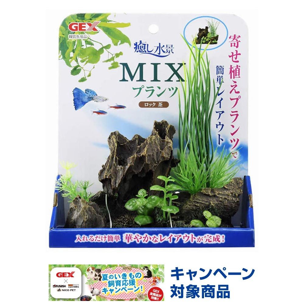 ジェックス　癒し水景ＭＩＸプランツロック, 茶, その他サイズ１